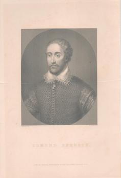 Item #71-3786 Portrait of Edmund Spenser (English poet and author of ‘The Faerie Queene’,...