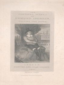 Item #71-3787 The Poetical Works of Edmund Spenser, Volume the Fifth. Isaac Oliver, J. Romney,...