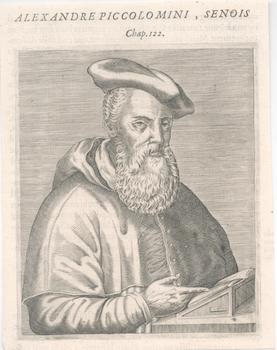 Item #71-3802 Portrait of Alexandre Piccolomini, Senois (Italian humanist and philosopher,...
