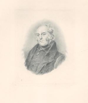 Item #71-3914 Portrait of Walter Savage Landor (English writer, poet, and activist, 1775-1864)....