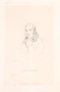 Item #71-3927 Portrait of Samuel Rogers (English poet, 1763-1855). Sir Thomas Lawrence, After