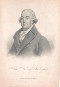 Item #71-3928 Portrait of John Ker, 3rd Duke of Roxburghe (1740-1804). 19th Century Engraver