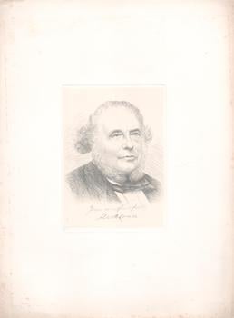 Item #71-3972 Portrait of Mark Lemon (English founding editor of both Punch and The Field, writer...