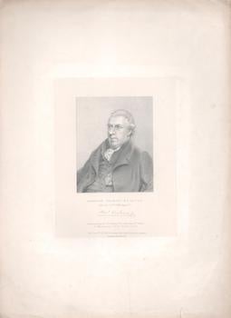 Item #71-3997 Portrait of Alexander Chalmers (Scottish writer, 1759-1834). W. Behnes, George...