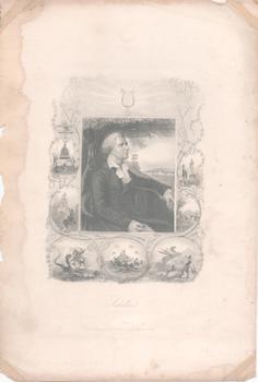 Item #71-3998 Portrait of Johann Christoph Friedrich Schiller (German poet, dramatist and...