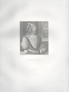 Item #71-4039 Self-Portrait of Albrecht Durer (1471-1528), from Imperiale e Reale Galleria di...