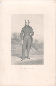 Item #71-4147 Portrait of Duc de Bordeaux. 19th Century French Engraver