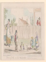 Item #71-4185 Dancing Dolls, or, Les Marionettes a Londres. George Cruikshank