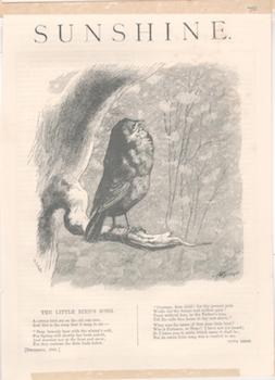 Item #71-4257 The Little Bird’s Song, from “Sunshine”. 19th Century Engraver