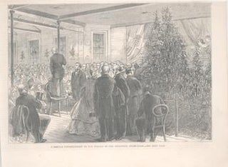 Item #71-4261 Christmas Entertainment to the Inmates of the Greenwich Union-House. 19th Century...