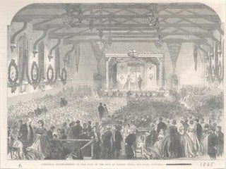 Item #71-4277 Christmas Entertainment to the Poor of the City of London Union, Bow-Road,...