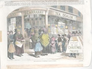 Item #71-4281 The Grocer’s Shop at Christmas. B. Foster, Edmund Evans, Del., Engraver