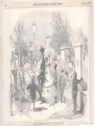 Item #71-4283 Going to the Pantomime. John Leech, Del