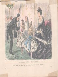 Item #71-4287 The Juvenile Party.--A Great Liberty. John Leech