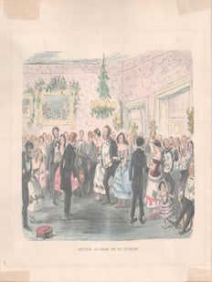 Item #71-4299 Artifical Ice--Grand Pas des Patineurs. John Leech