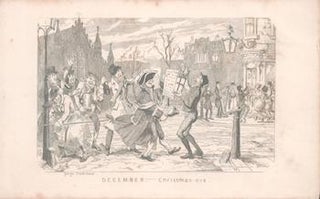 Item #71-4306 December--Christmas, from “The Comic Almanack”, 1837. George Cruikshank