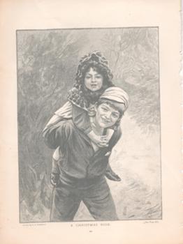 Item #71-4334 A Christmas Ride, from “The Evangelist Monthly, A Church Magazine.”. A. J....