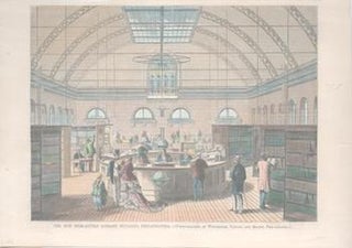 Item #71-4403 The New Mercantile Library building, Philadelphia. 19th Century Engraver