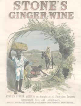 Item #71-4476 Stone’s Ginger Wine. 19th Century Engraver