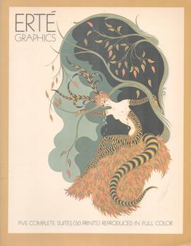 Item #71-4516 Erte Graphics: Five Complete Suites Reproduced in Full Color: The Seasons, The...