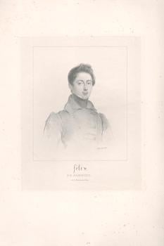 Gigoux, Jean-Francois (French, 1806-1894) - Felix de Sambucy (Beraldi 161)