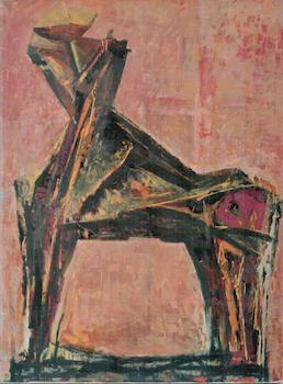 Item #71-5037 Marino Marini als Maler: Gemalde und Zeichnungen. (Exhibition at Galerie Gunther...