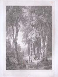 Item #71-5213 Une Foret, par Alexandre Louis Marie Theodore Richard. First Edition. Alexandre...