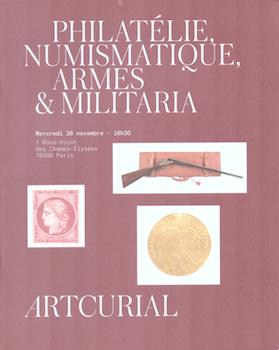 Item #71-5361 Philatelie, Numismatique, Armes et Militaria.(Auction at Artcurial, Paris, 28...