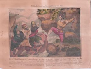 Item #71-5442 Guillaume Tell recouvre sa liberte et tue gesler. 19th Century French Lithographer