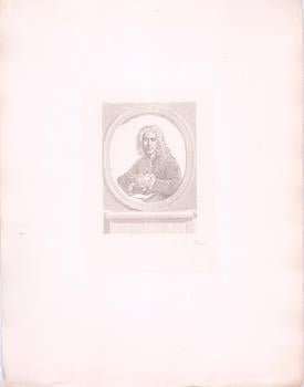 Item #71-5478 Portrait Francois-Marie Arouet (Voltaire). (French Writer and Philosopher,...