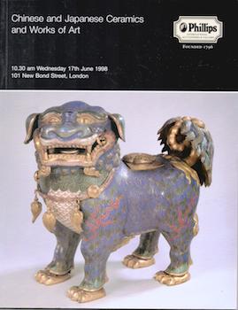Item #71-5505 Chinese and Japanese Ceramics and Works of Art. 17 June 1998, London, Lots 1-292....