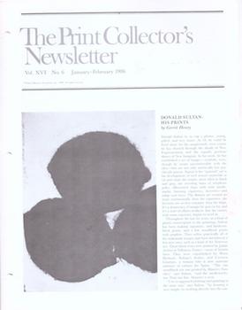 Item #71-5587 The Print Collector’s Newsletter. Vol. XVI, No. 6. January - February 1986....