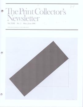 Item #71-5588 The Print Collector’s Newsletter. Vol. XXI, No. 2. May - June 1990. Jacqueline Brody