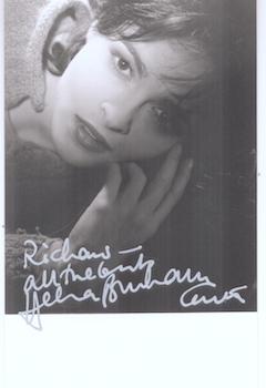 Item #71-5629 Portrait of Helene Bonham Carter (Actress). Helena Bonham Carter
