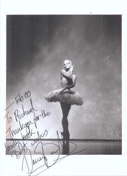 Item #71-5633 Portrait of Darcey Bussell (Ballerina). Darcey Bussell