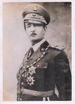 Item #71-5663 King Zog of Albania resists Italy. A recent photo of King Zog who did not accept...