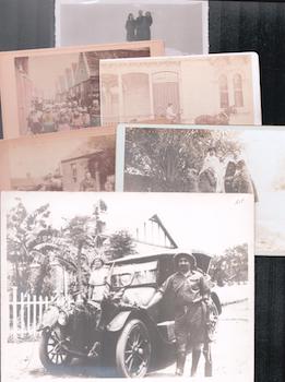 Item #71-5671 A group of 6 black and white photographs, from the 19th to the 20th century, with...