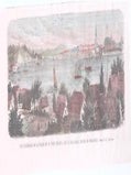 Item #71-6067 Vue Generale de la Ville et du Port de Kiel sur la Baltique, Duche de Holstein....