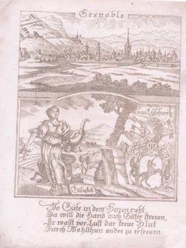 Item #71-6365 Grenoble. 17th Century Engraver