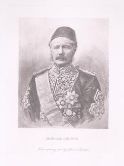 Item #71-6480 Portrait of General Charles George Gordon (British Army Officer, 1833-1885). Adams,...