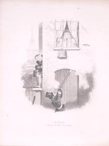 Item #71-6631 A Lark. Early in the morning, from ‘The Sketches of Seymour’. Robert Seymour,...