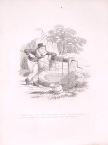Item #71-6644 Mother says fishes comes from hard roes,..., from ‘The Sketches of Seymour’....