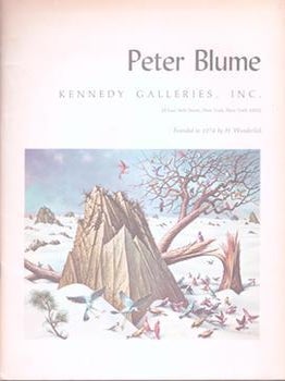 Item #71-7115 Peter Blume (Exhibition at Kennedy Galleries, 20 February - 9 March 1968). Peter...