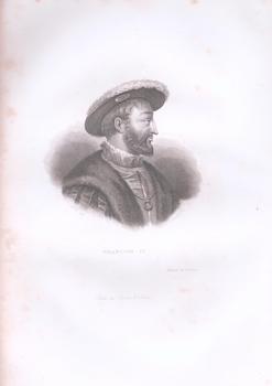 Item #71-7229 Francois 1er, from ‘Histoire de France depuis Les Temps les recules jusqu’a la...