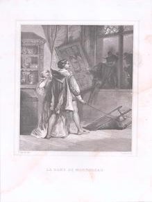 Item #71-7277 La Dame de Monsoreau. (The Lady of Monsoreau). Jules David, Jean Charles Pardinel,...