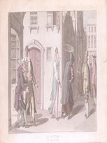 Item #71-7640 At Avignon, First Sight of Clara, from “Journal of Sentimental Travels in the...