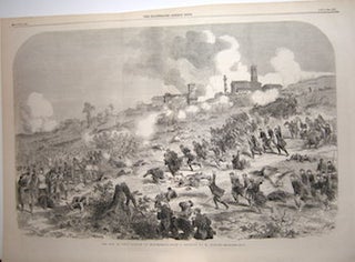 Item #71-7799 “The War in Italy - Battle of Montebello.” The Illustrated London News. M....