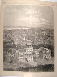 Item #71-7832 “Birdseye View of the City of Washington, with the Capitol in the Foreground.” ...