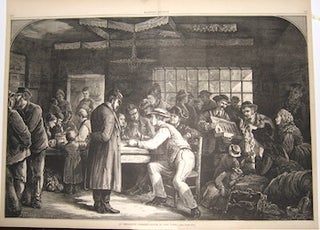 Item #71-7881 “An Emigrants’ Boarding-House in New York.” Harper’s Weekly Journal of...