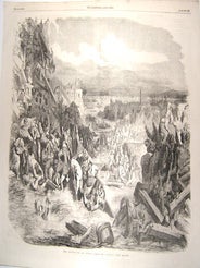 Item #71-7890 “The Inundation at Lyons.” The Illustrated London News. Gustave Dore, After